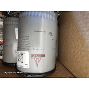 MWM Deutz Lube oil filter
